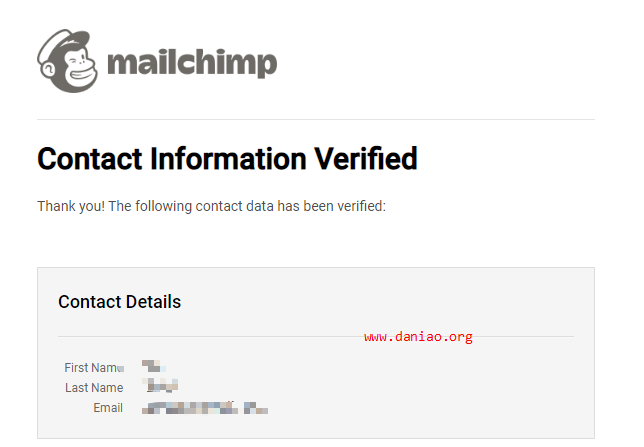 mailchimp免费5年自定义域名包括com等 – 还可以建立免费网站