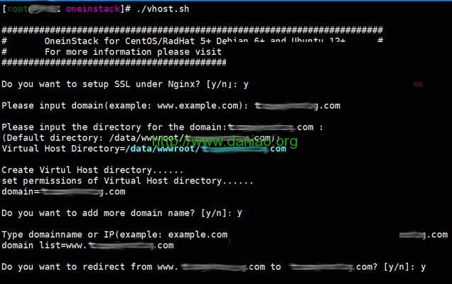 关于OneinStack一键包快速自动配置Let’s Encrypt免费SSL证书方法的教程
