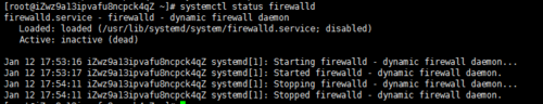CentOS7出现的”Failed to start firewalld.service”问题以及端口添加记录