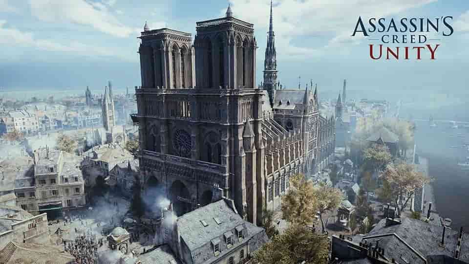Ubisoft(育碧)限免动作冒险游戏《刺客信条：大革命》-唯一一款真实还原巴黎圣母院的游戏