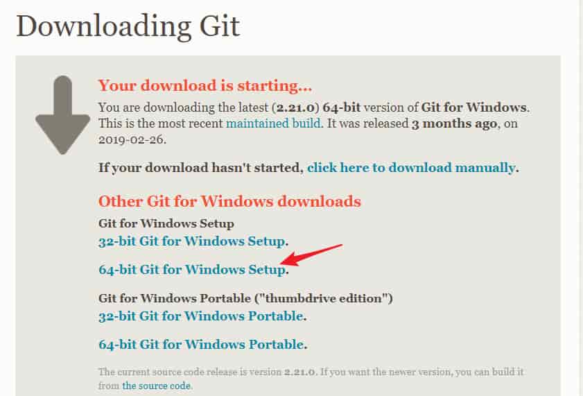 Windows10下安装Git – 可将本地项目上传至github