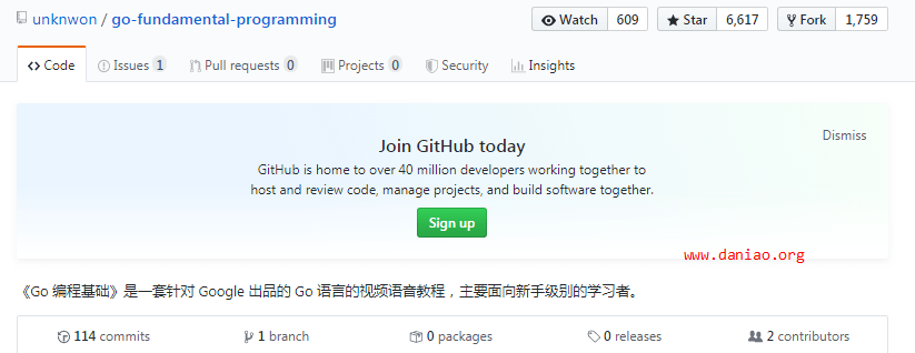 github高星项目#Go 编程基础#(零基础学习Go 语言的视频教程)