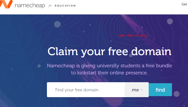 GitHub Student Developer Pack：获取namecheap免费.me域名