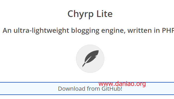 宝塔面板安装Chyrp Lite – 用PHP编写的超轻量级博客引擎