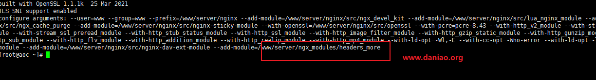 宝塔面板Nginx编译安装headers_more模块 -以及如何修改http header头的信息