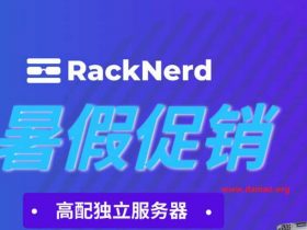 RackNerd – 暑假独立服务器促销，高配，1Gbps带宽，可选windows，5个可用IP