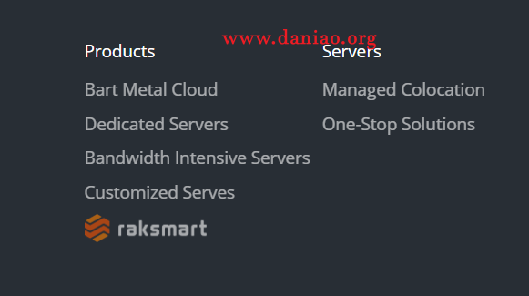 raksmart：云服务器全场7折优惠，中国香港物理服务器，低至$107/月起(CN2网络/100M带宽)